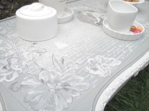 Shabby Chic Love in Paris Coffee Table