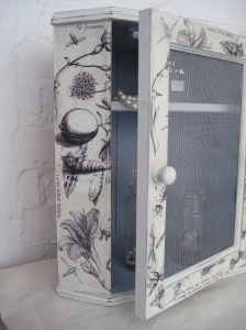 Small Shabby Chic Bathroom Cabinet