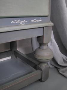 Shabby Chic Antique Bureau