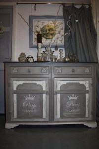 'Paris Credenza' sideboard, dresser cabinet
