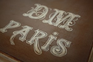 French Typography Design