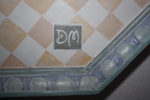 hand painted detail