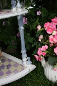 Corner self hand painted detail