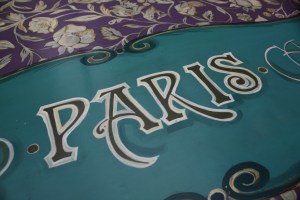 Paris Hand Painted Detail