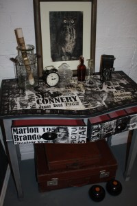 Hand Decorated Console Table